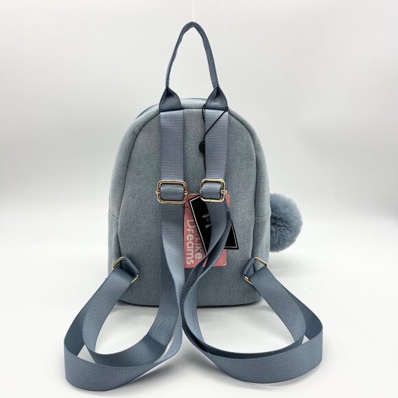 Like Dreams Light Denim Kingston Rhinestone Backpack main image 7